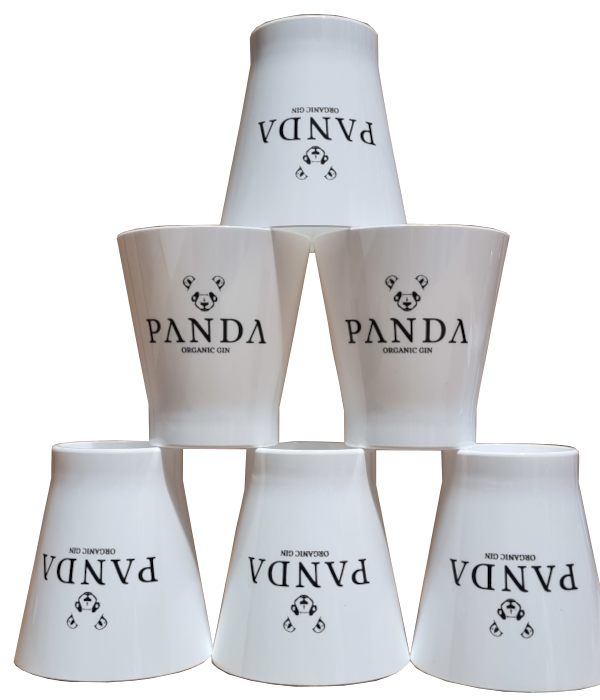 6 verres panda