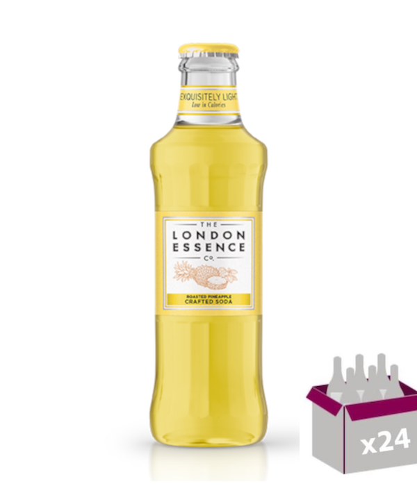 ROASTED PINEAPPLE CRAFTED SODA - London Essence - 20cl x24