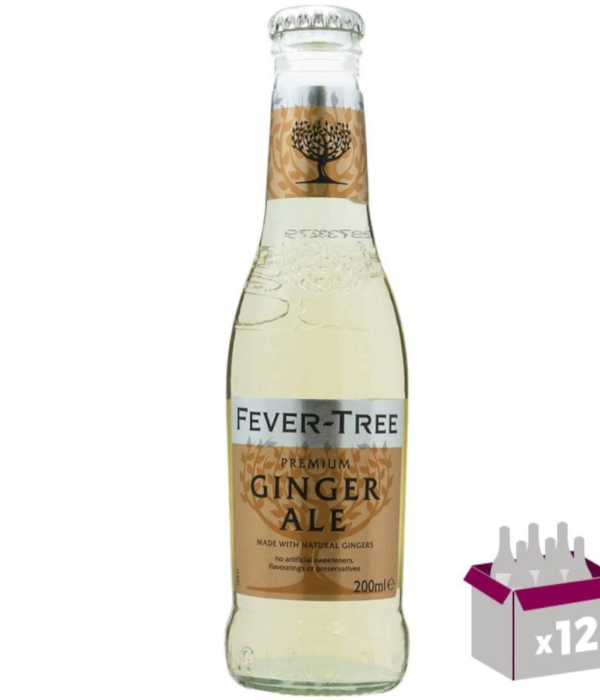 Fever Tree – Ginger Ale – 12 x 20cl