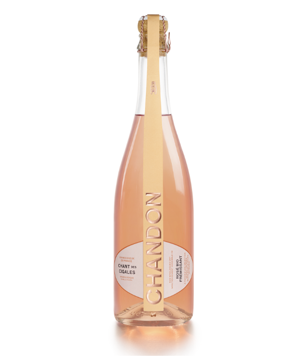 chandon chant des cigales vin mousseux rosé pétillant