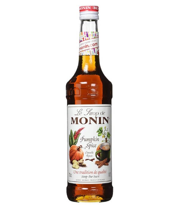 citrouille épicée sirop monin