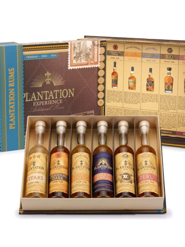 Rhum Plantation Rum | Vinothentique - Grande vinothèque en ligne coffret plantation rum experience 6x10cL