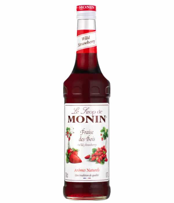 fraise des bois sirop monin
