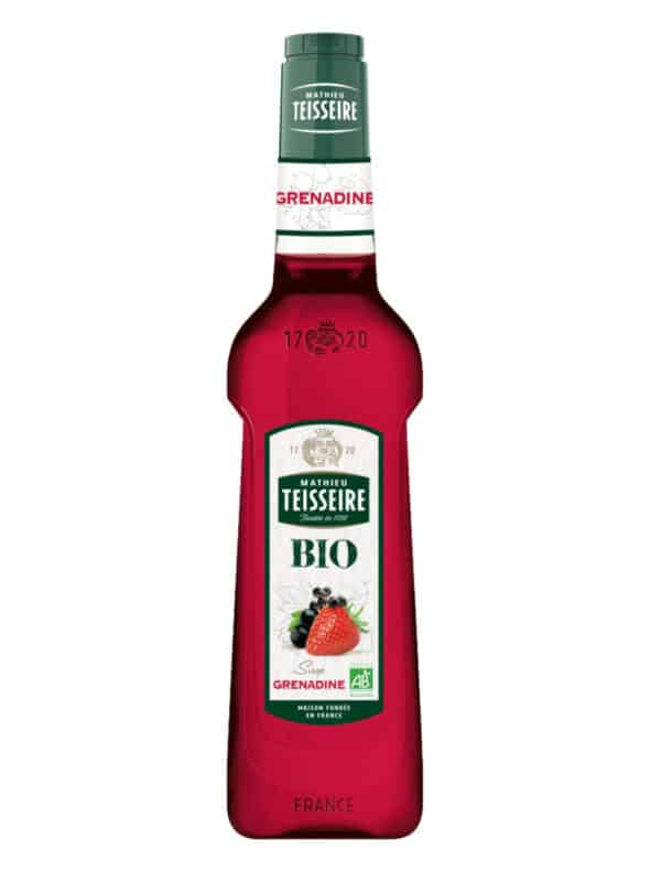grenadine bio sirop teisseire