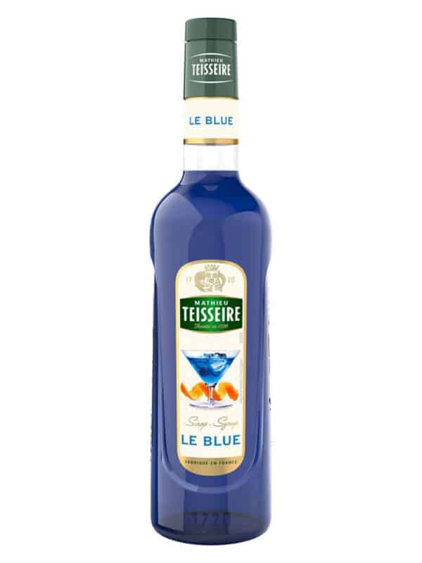 le blue curacao sirop teisseire