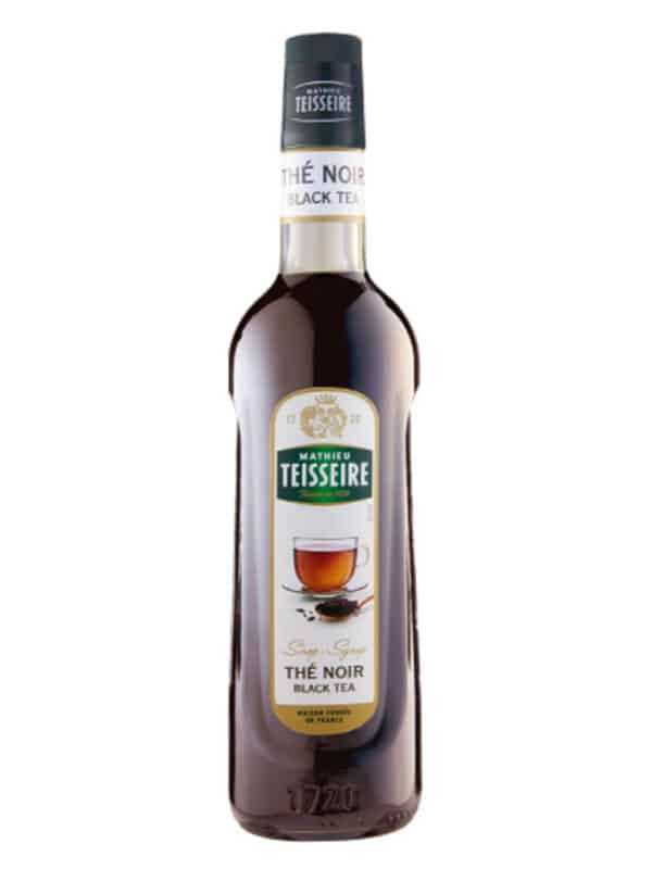 thé noir sirop teisseire