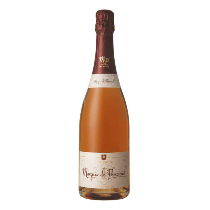 champagne marquis de pomereuil rosé tendre vinothentique
