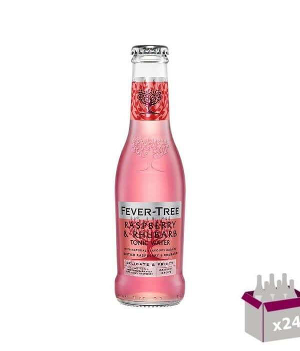 Fever tree - Rasberry and rhubarbarb - 24x20cl