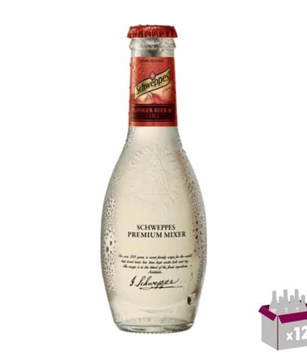Schweppes Ginger beer & chili 12 x 20 cl